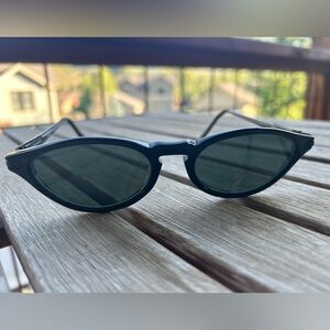 Revo very rare 989/001 feline glasses vintage black